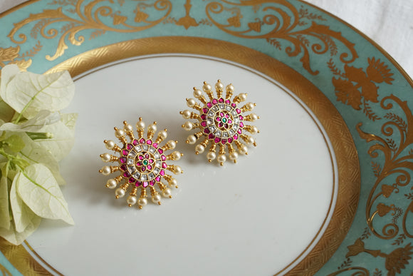 Kundan Studs (1-4782)(K)