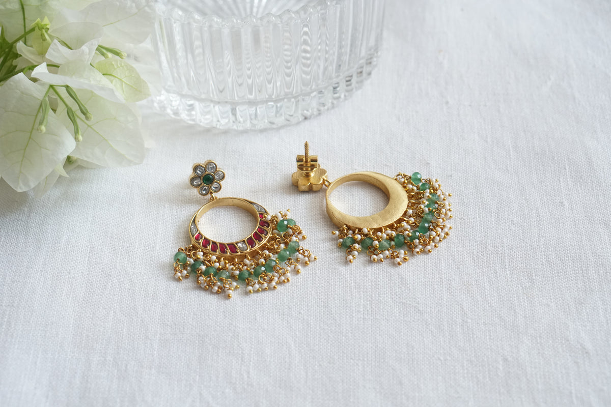 Kundan Earring (1-5561)(K)