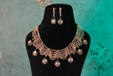 Polki Necklace Set(4-9361)(B)
