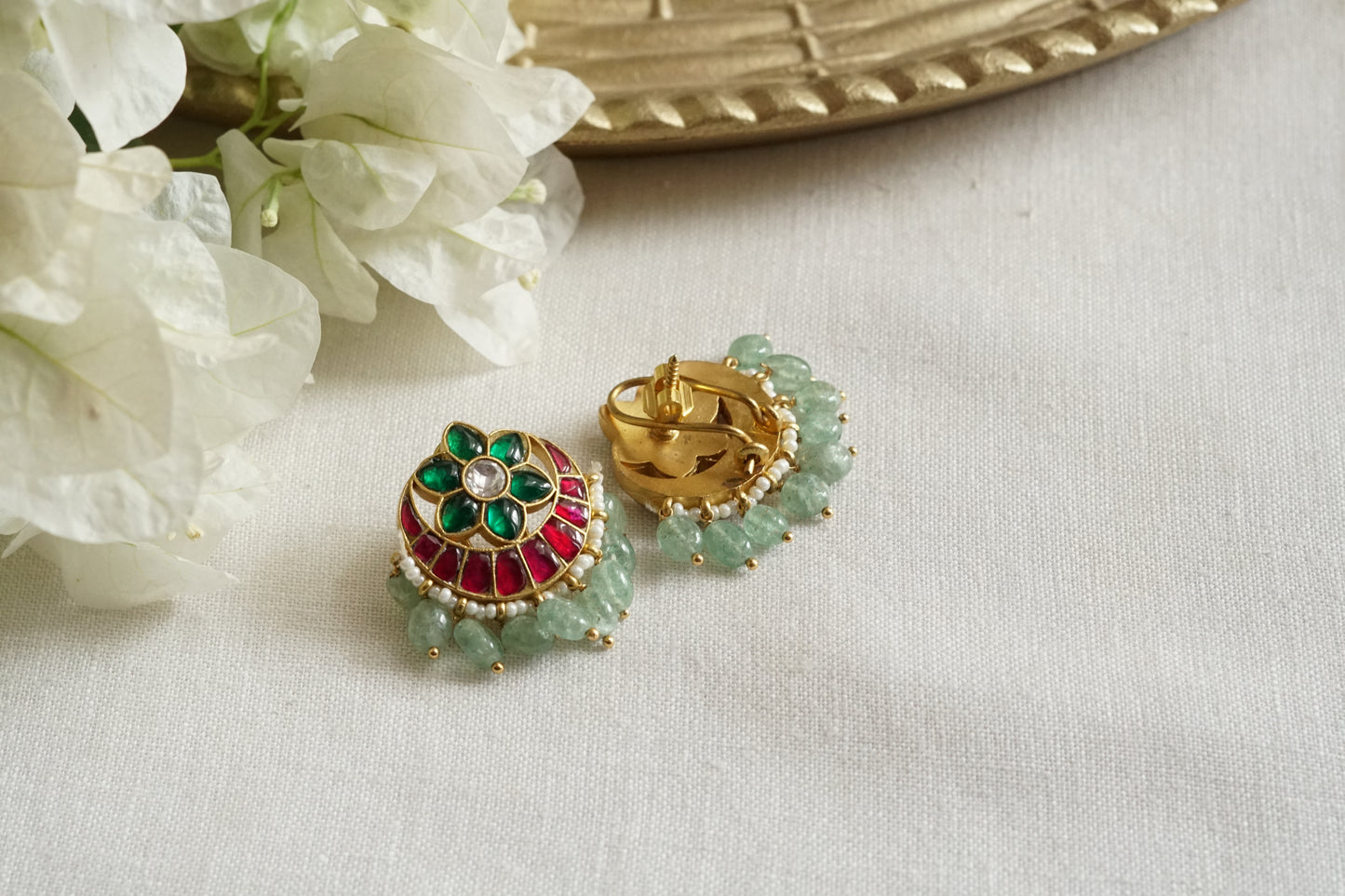 Kundan Studs (1-5363)(K)