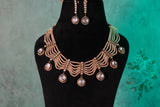 Polki Necklace Set(4-9361)(B)