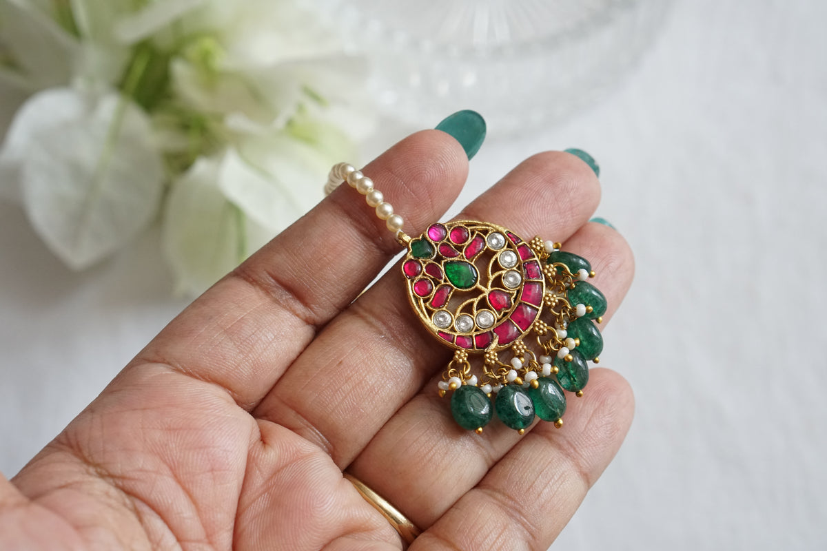 Kundan Maangtikka (5-1820)(K)
