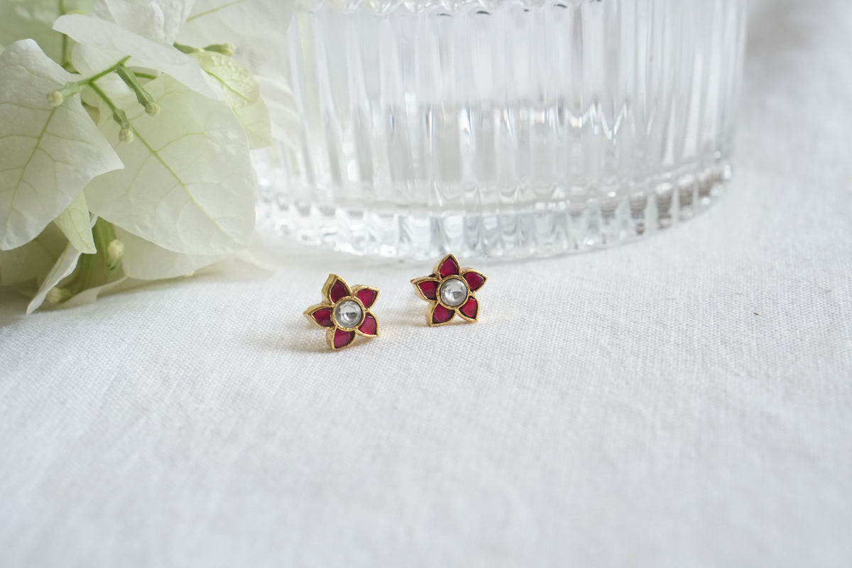 Kundan Studs (1-5562)(K)