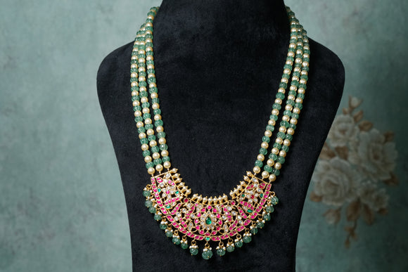 Kundan Necklace (4-8319)(K)