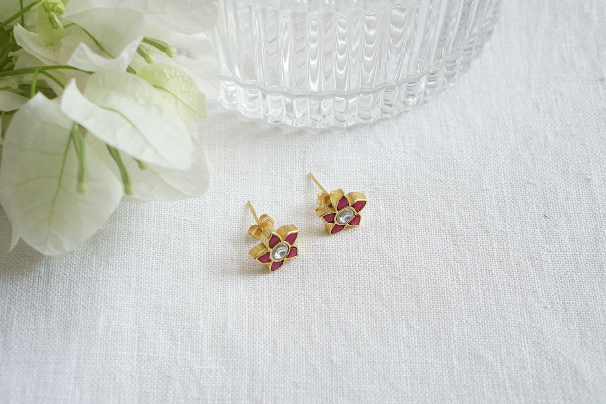 Kundan Studs (1-5562)(K)