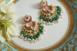 Kundan Earrings (1-4777)(K)