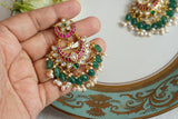 Kundan Earrings (1-4777)(K)