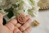 Kundan Studs (1-5365)(K) - JEWELSTYLE