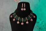 Polki Necklace Set(4-9363)(B)
