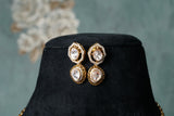 Polki necklace set (4-8331)(B)