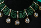 Polki Necklace Set(4-9363)(B)