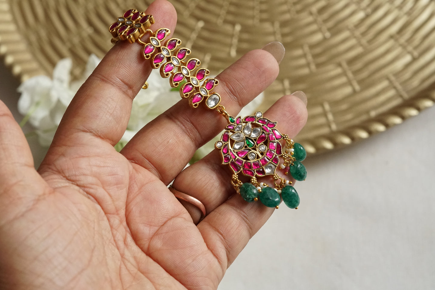 Kundan Maangtikka (5-1743)(K)