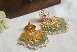 Kundan Earrings (1-4775)(K)(already discounted)