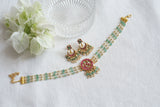 Kundan  Necklace Set  (4-9645)(K) - JEWELSTYLE