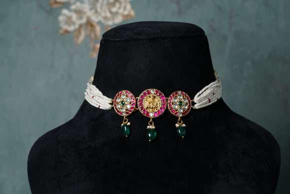 Kundan Choker (4-8320)(K)
