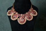 Kundan Necklace Set  (4-8318)(U)