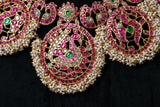 Kundan Necklace Set  (4-8318)(U)