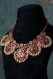Kundan Necklace Set  (4-8318)(U)