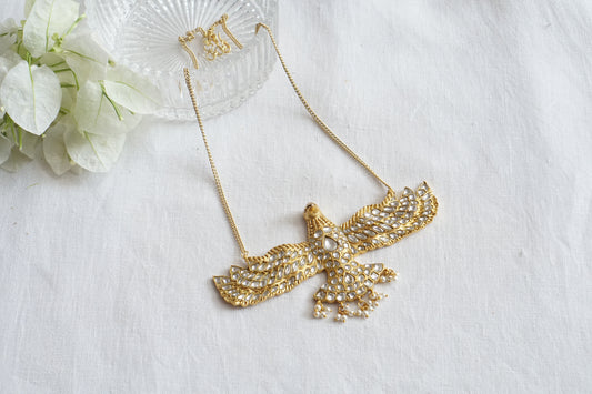 Kundan Bird Pendant (4-9660)(A)