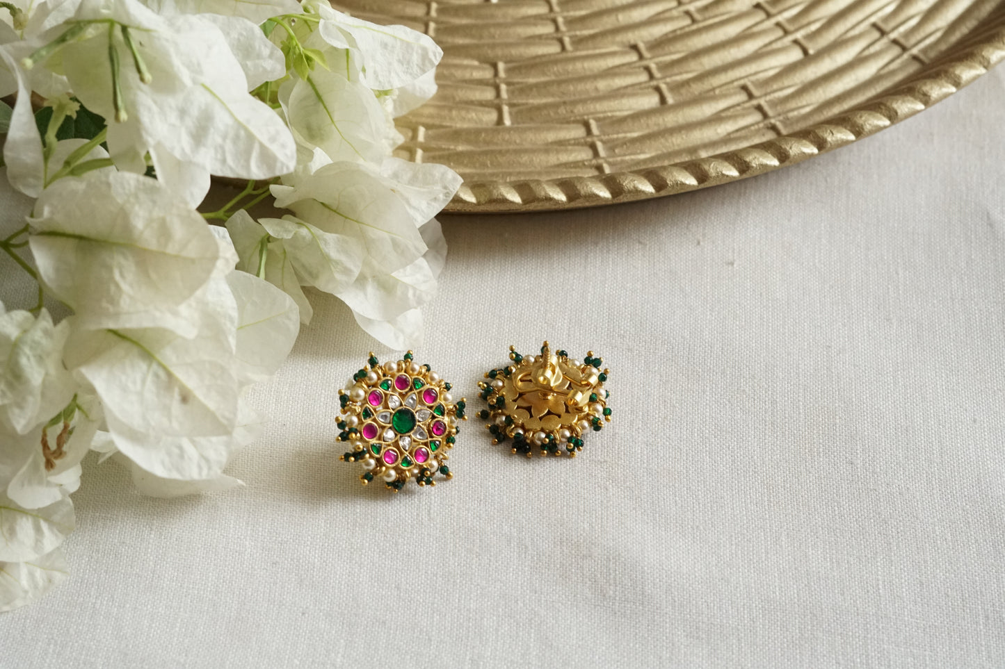 Kundan Studs (1-5366)(K)