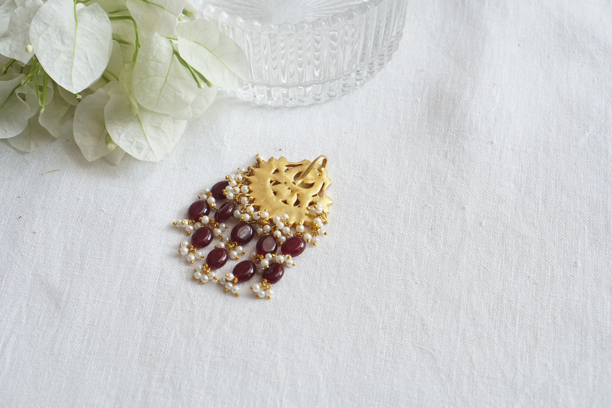 Kundan Pendant (4-9657)(A)
