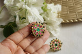 Kundan Studs (1-5366)(K) - JEWELSTYLE