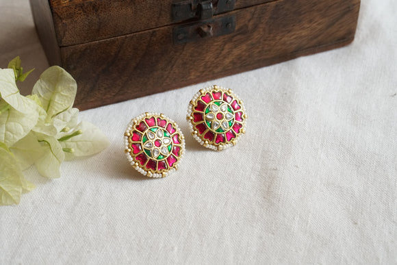 Kundan studs (1-4789)(A)