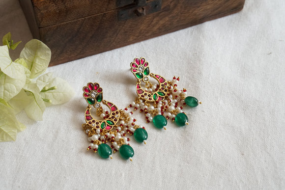 Kundan Earrings (1-4815)(A)