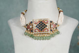 Polki choker set (4-8328)(B)