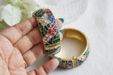 Kundan Bangles (3-512)(A) Openable - JEWELSTYLE