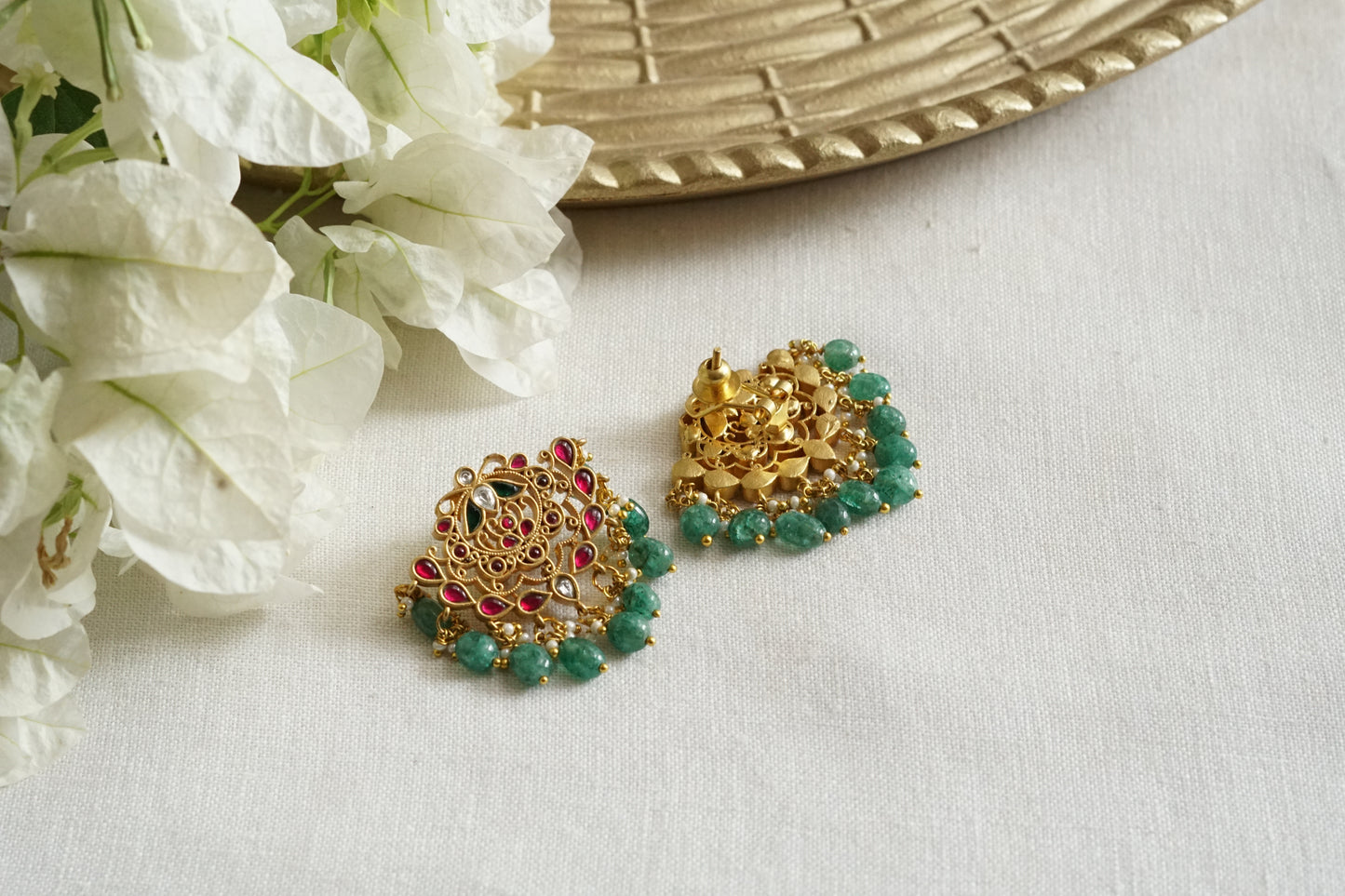 Kundan Studs (1-5367)(K)