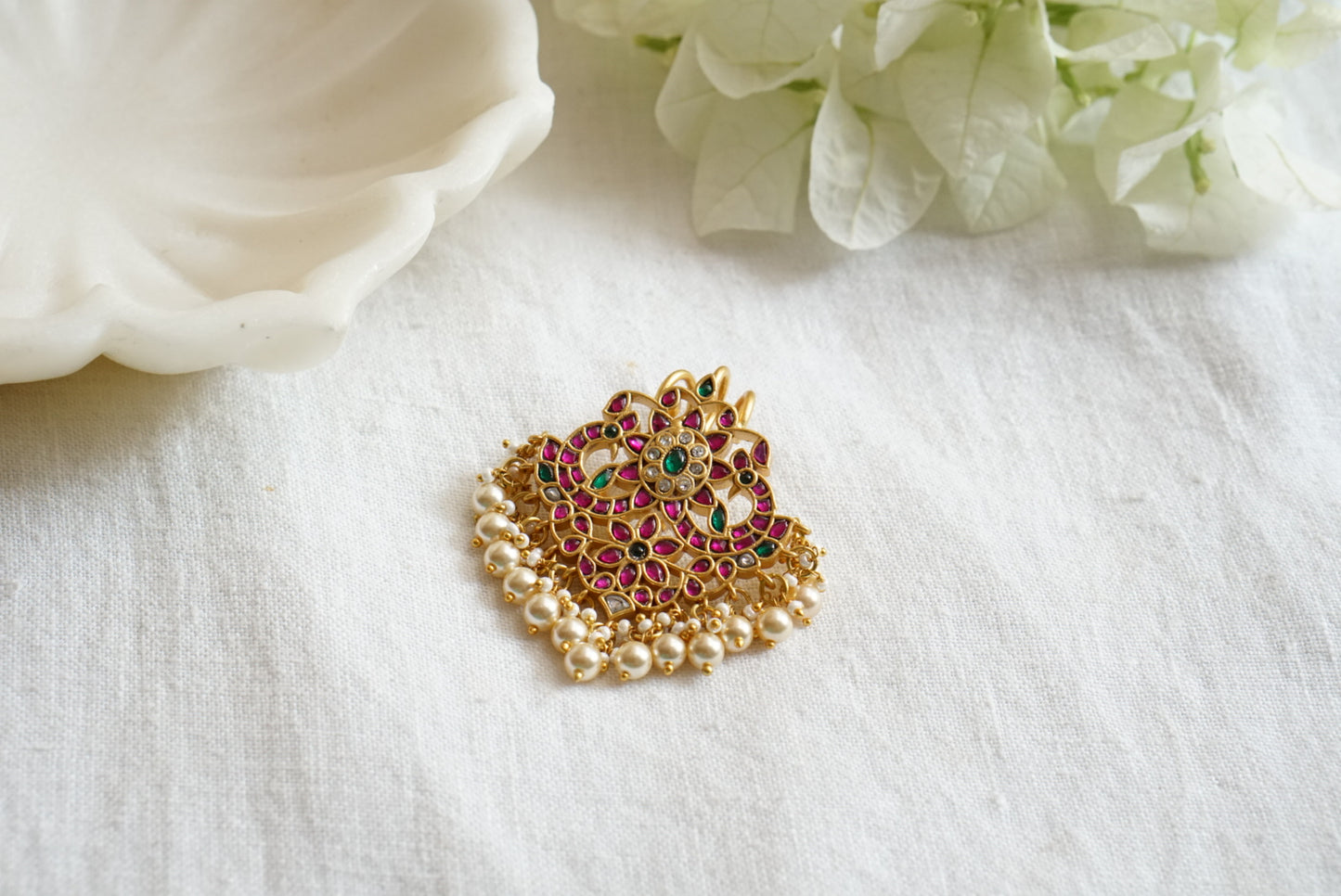 Kundan Hairpin (5-1369)(K)(made on order in 15-20days)