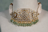 Polki choker set (4-8327)(B)