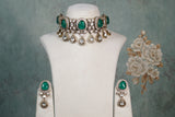 Polki choker set (4-8326)(B)