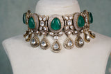 Polki choker set (4-8326)(B)