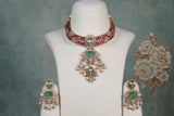 Polki Necklace (4-8325)(B)