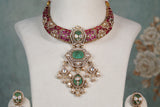 Polki Necklace (4-8325)(B)
