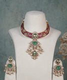 Polki Necklace (4-8325)(B)