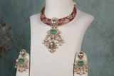 Polki Necklace (4-8325)(B)