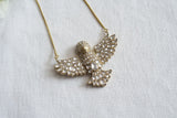 Kundan Bird Pendant (4-9659)(A) - JEWELSTYLE
