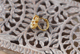 Star moon Kundan Ring (6-205)(R)