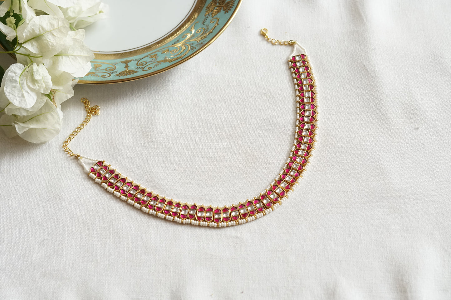 Kundan Necklace (4-9404)(K)