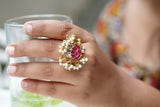 Kundan Ring (6-248)(A)(AL READY DISCOUNTED)