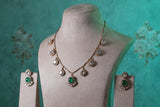 Polki Necklace Set(4-9373)(B)