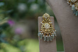 Kundan Necklace Set (4-9684)(A) - JEWELSTYLE
