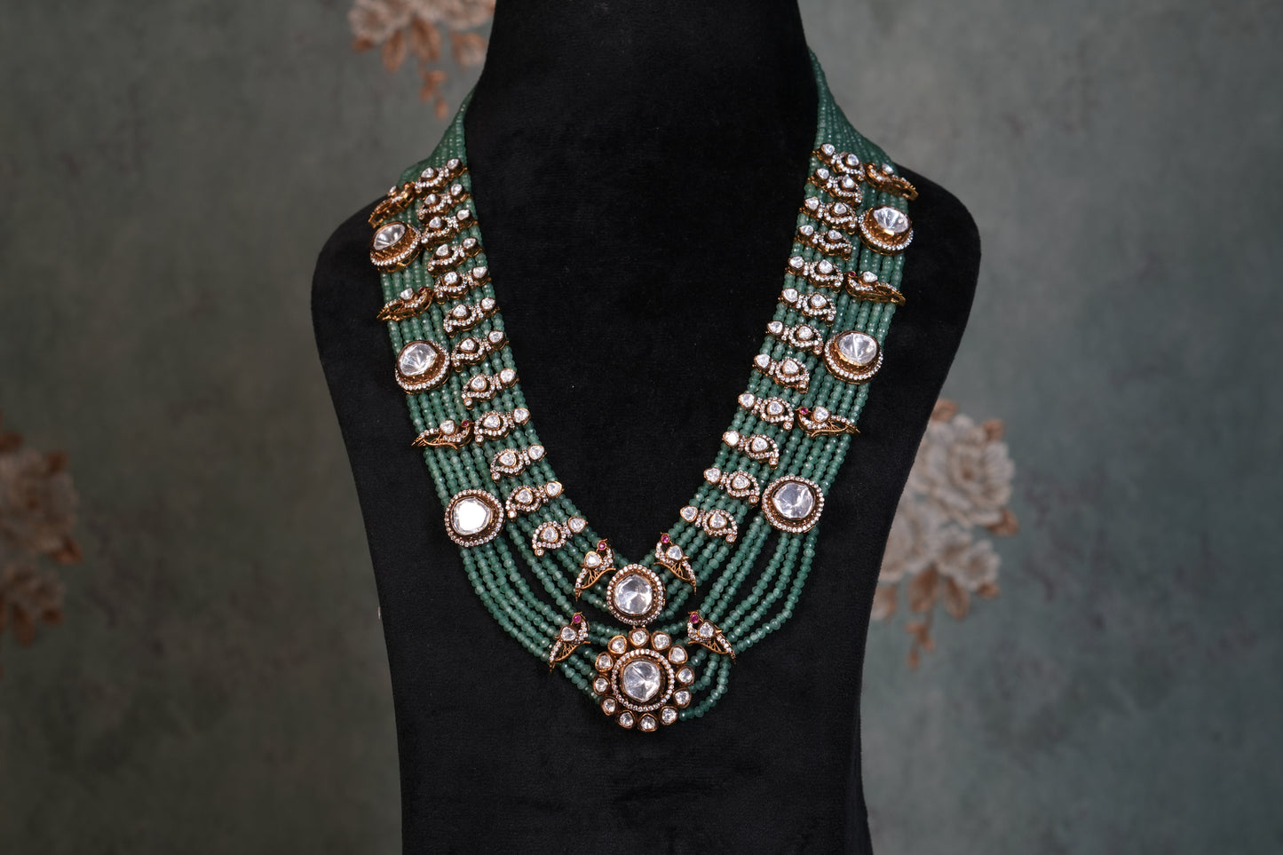Polki Necklace (4-9374)(B)