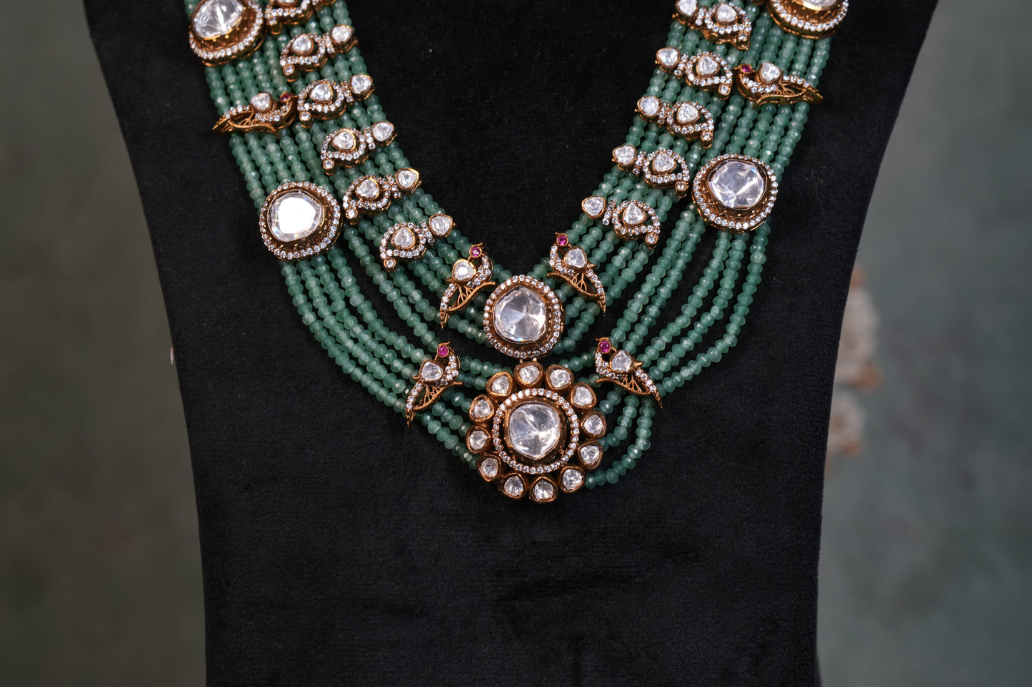 Polki Necklace (4-9374)(B)