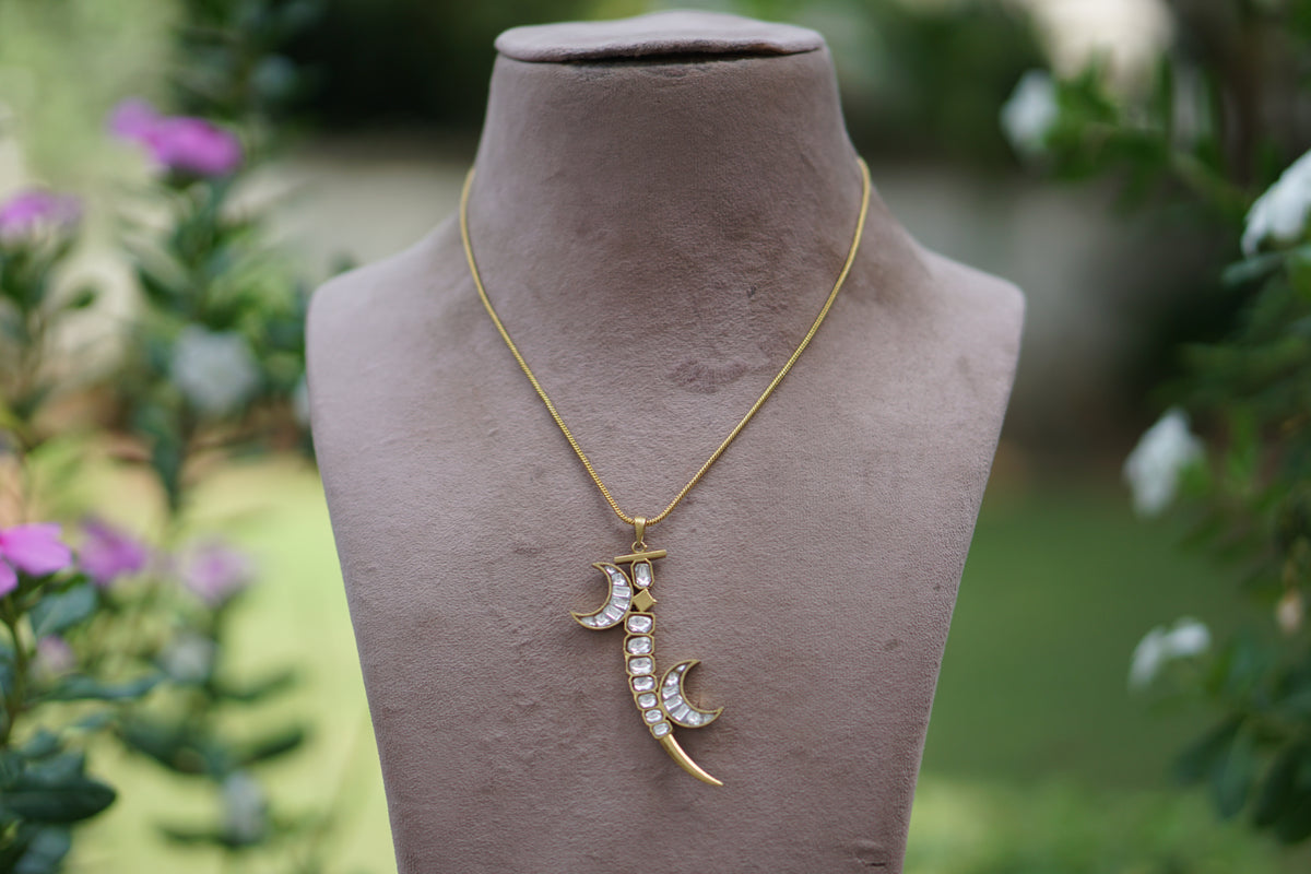 Kundan Pendant (4-9673)(A)