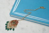 Moissanite polki pendant Necklace set (4-5885)(M)