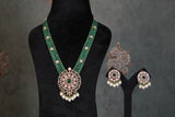 Polki Necklace Set (4-9375)(B)
